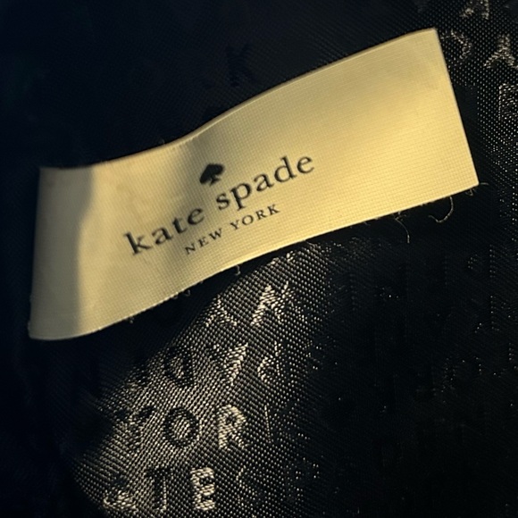 Black Kate spade leather backpack purse - Picture 6 of 10